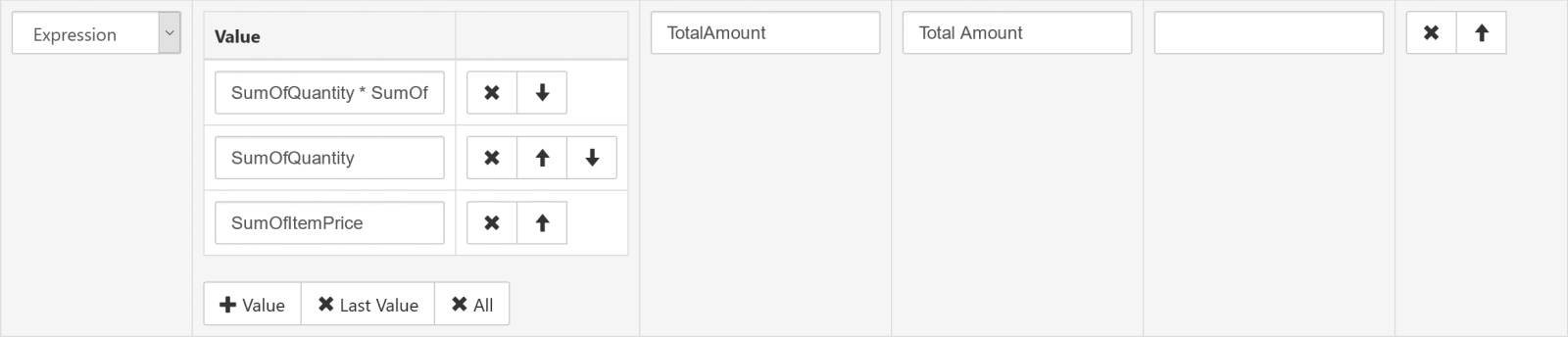 Add expression-based measure